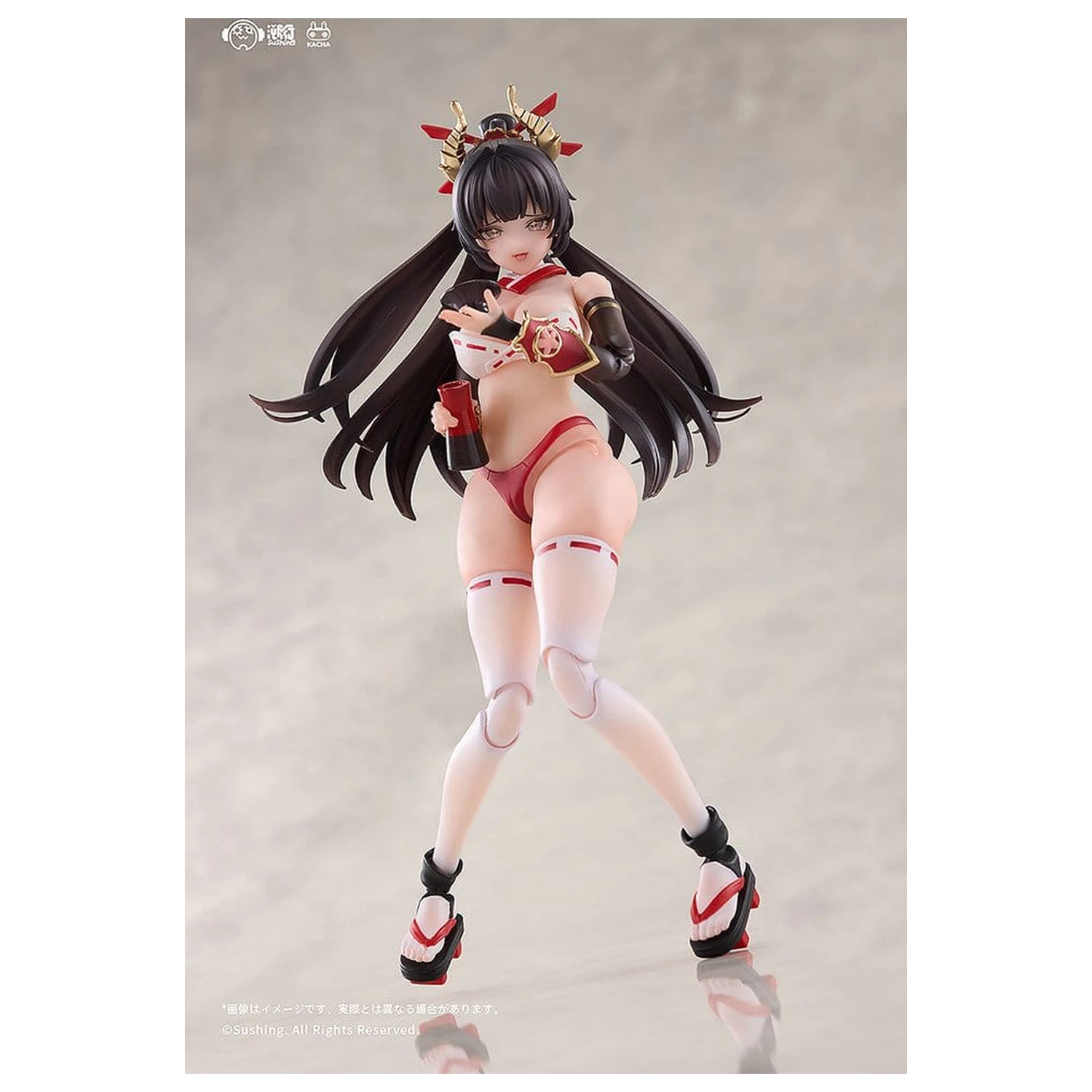 Combat Priestess 1/12 Sakura Uefuji akciófigura 15 cm   termékfotó