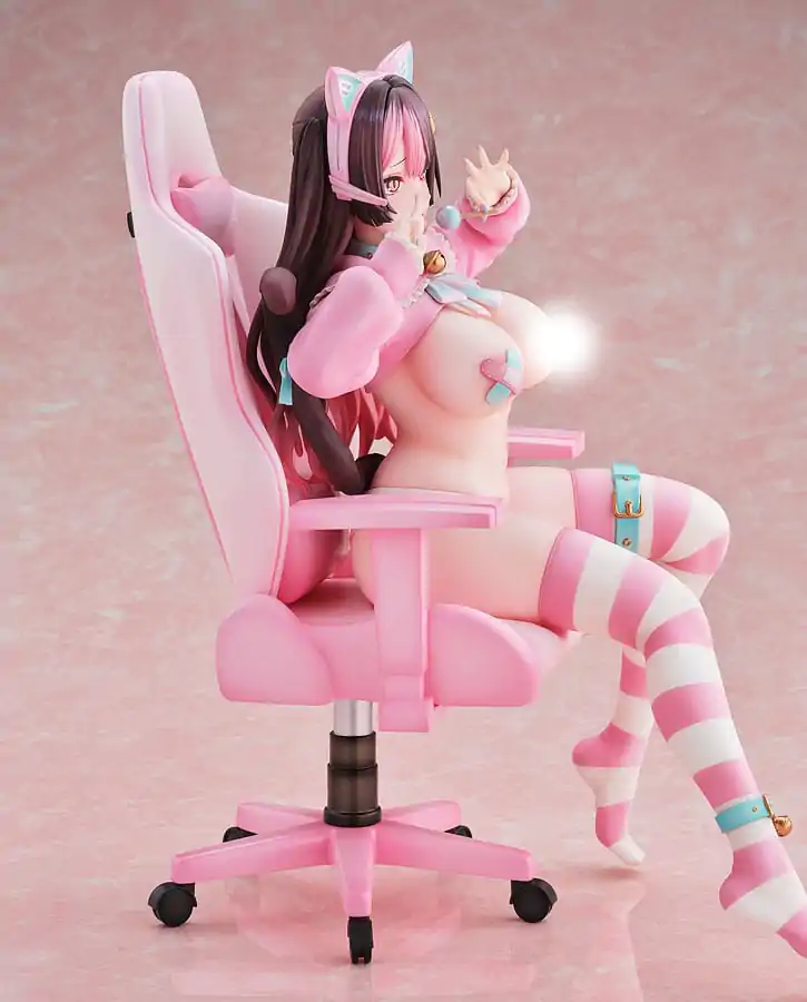 Comic Unreal 1/6 The Bewitching Landmine-Type Catgirl Streamer, Kuro Illustrated by Danimaru PVC szobor figura 22 cm termékfotó
