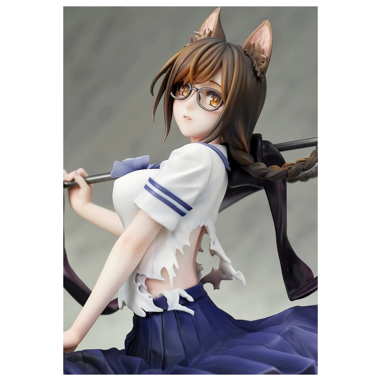 Comics Bakemonogatari 1/7 Tsubasa Hanekawa PVC figura 26 cm termékfotó