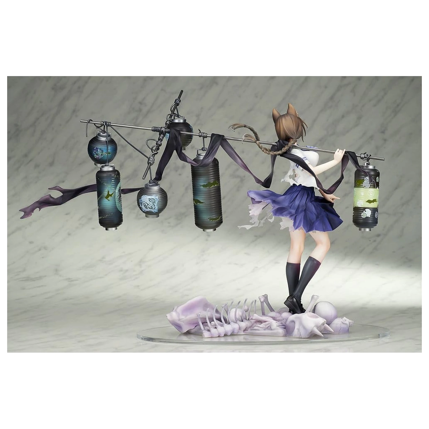Comics Bakemonogatari 1/7 Tsubasa Hanekawa PVC figura 26 cm termékfotó