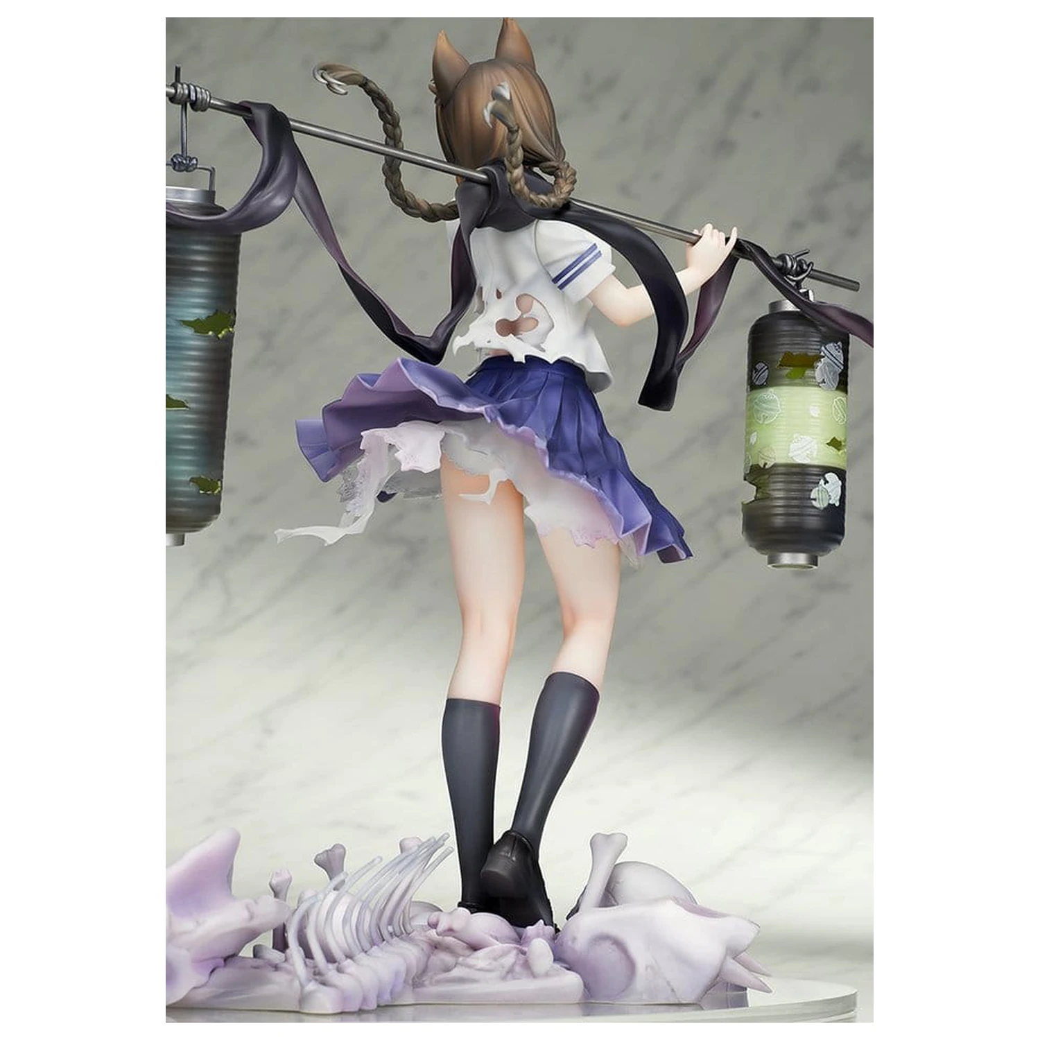 Comics Bakemonogatari 1/7 Tsubasa Hanekawa PVC figura 26 cm termékfotó