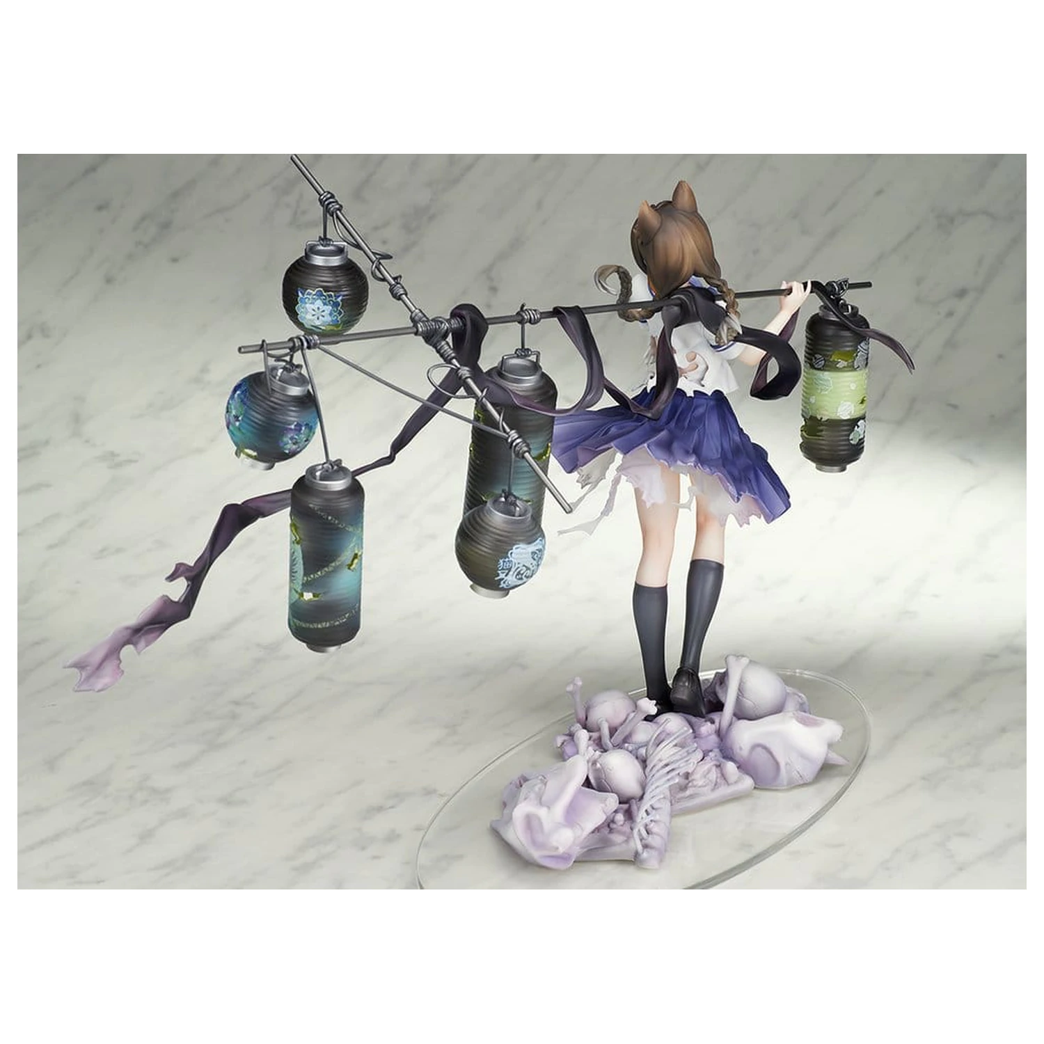 Comics Bakemonogatari 1/7 Tsubasa Hanekawa PVC figura 26 cm termékfotó