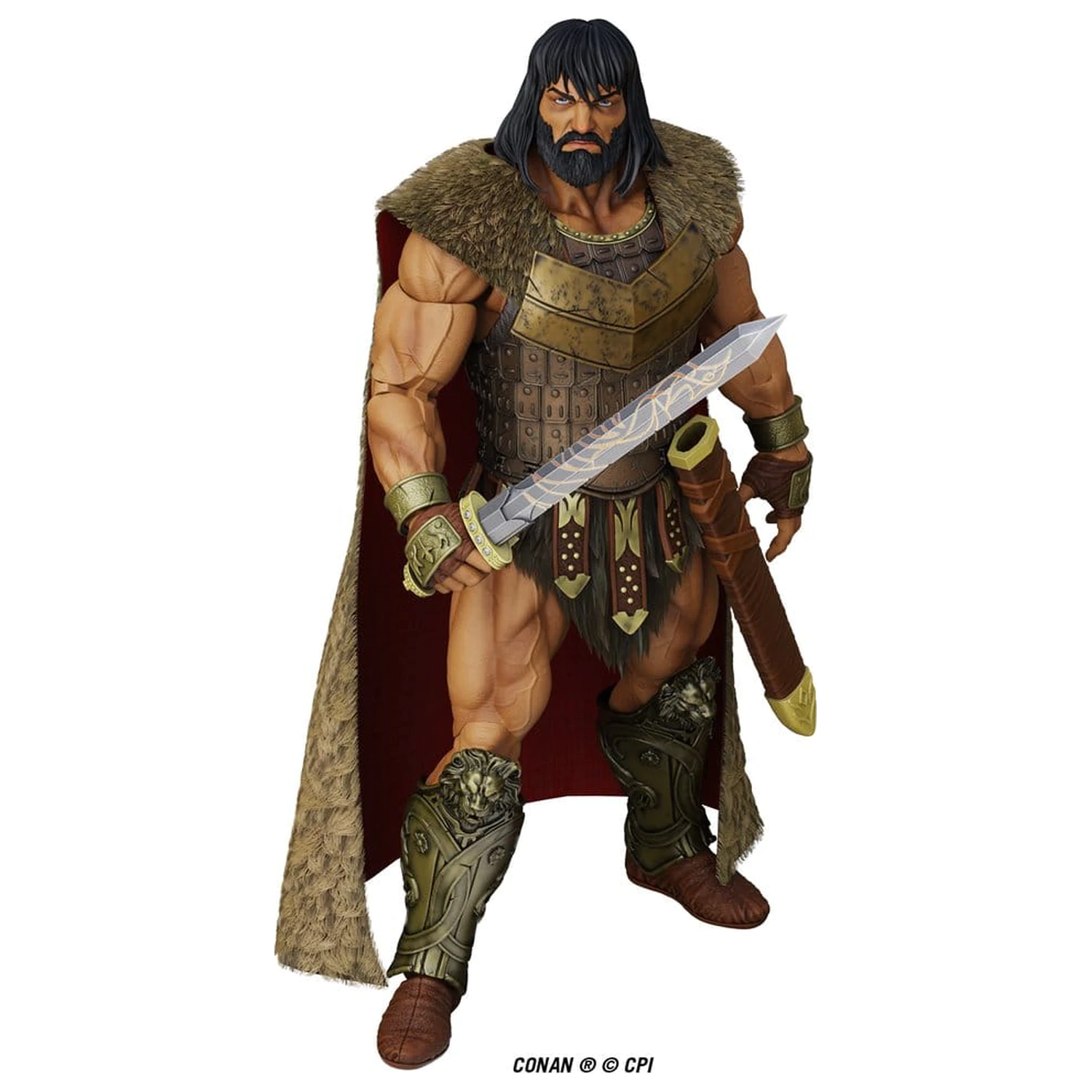Conan Epic H.A.C.K.S. akciófigura 1/12 King Conan: Ruler of Aquilonia termékfotó
