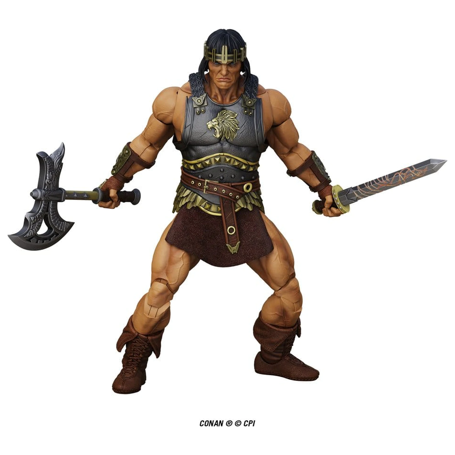 Conan Epic H.A.C.K.S. akciófigura 1/12 King Conan: Ruler of Aquilonia termékfotó