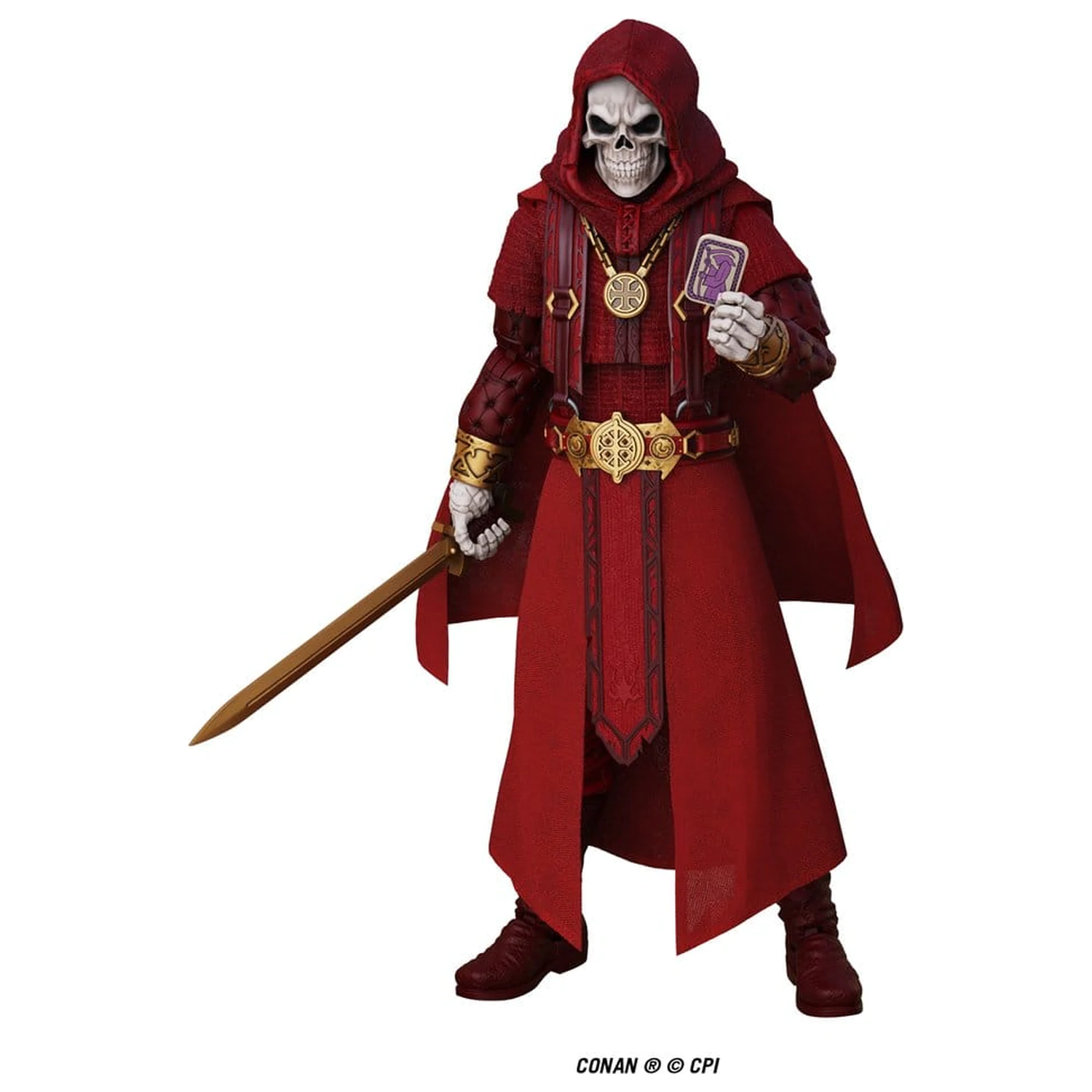 Conan Epic H.A.C.K.S. akciófigura 1/12 Thulsa Doom: Undead Sorcerer termékfotó
