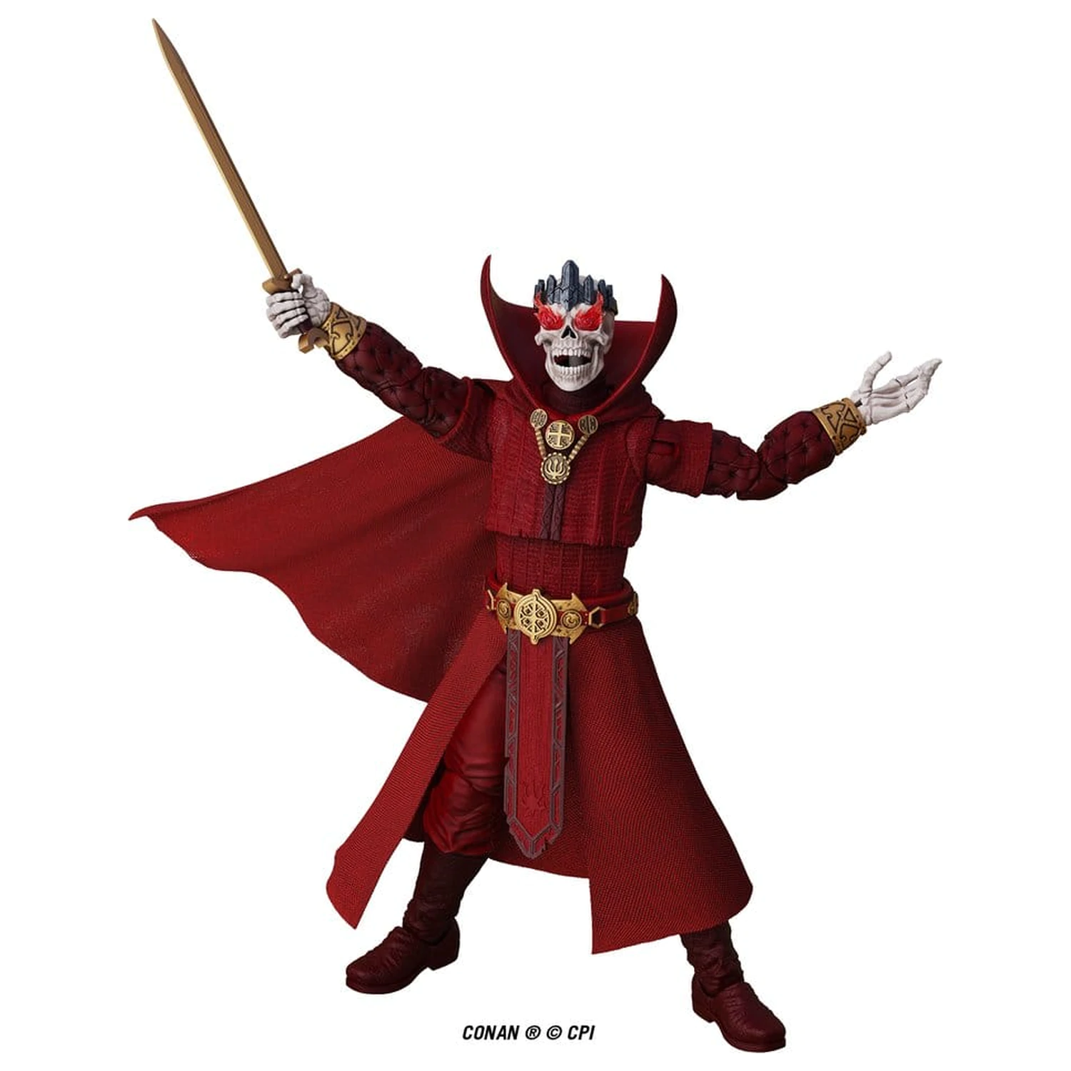 Conan Epic H.A.C.K.S. akciófigura 1/12 Thulsa Doom: Undead Sorcerer termékfotó