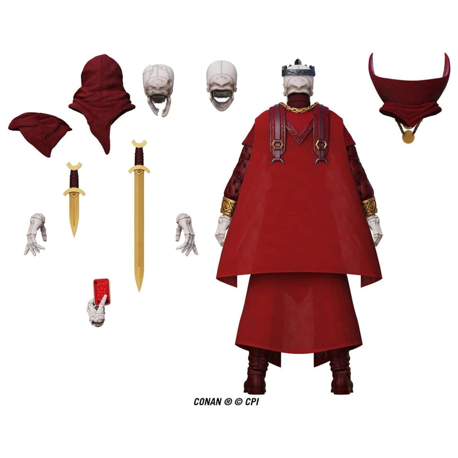 Conan Epic H.A.C.K.S. akciófigura 1/12 Thulsa Doom: Undead Sorcerer termékfotó