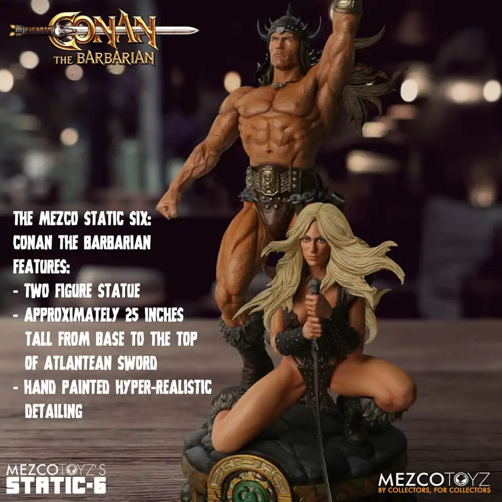 Conan Static-6 1/6 Conan the Barbarian (1982) PVC szobor figura 63 cm termékfotó