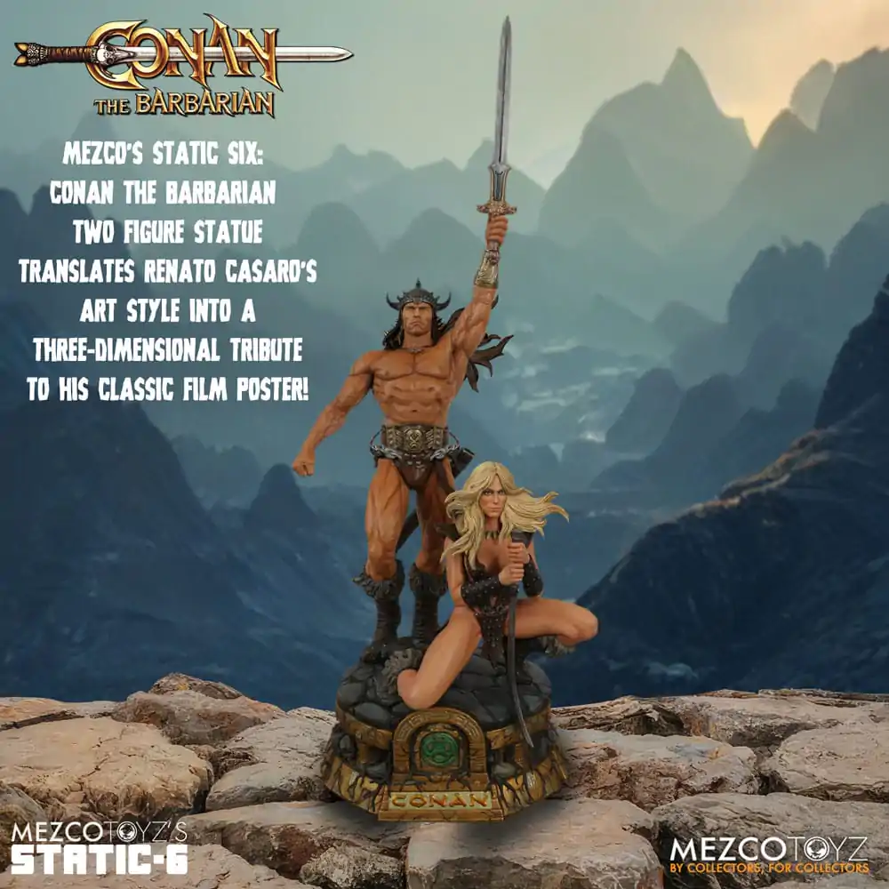 Conan Static-6 1/6 Conan the Barbarian (1982) PVC szobor figura 63 cm termékfotó