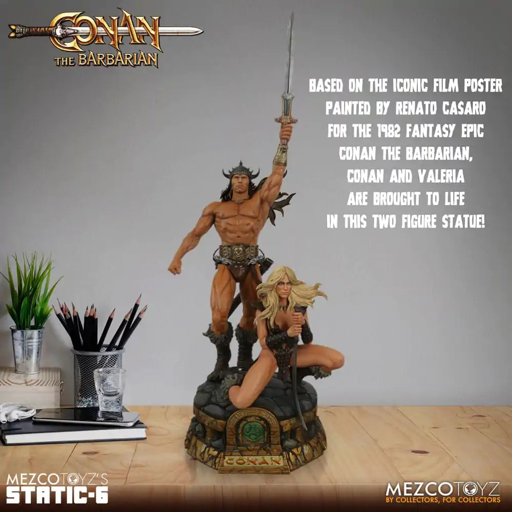 Conan Static-6 1/6 Conan the Barbarian (1982) PVC szobor figura 63 cm termékfotó