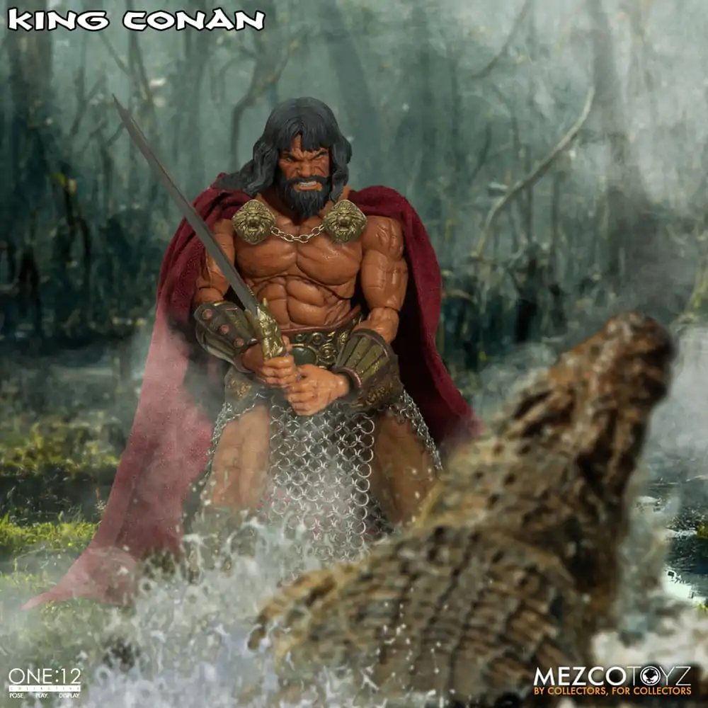 Conan the Barbarian 1/12 King Conan akciófigura 17 cm termékfotó