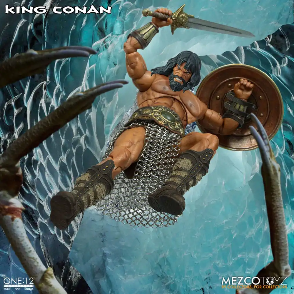 Conan the Barbarian 1/12 King Conan akciófigura 17 cm termékfotó