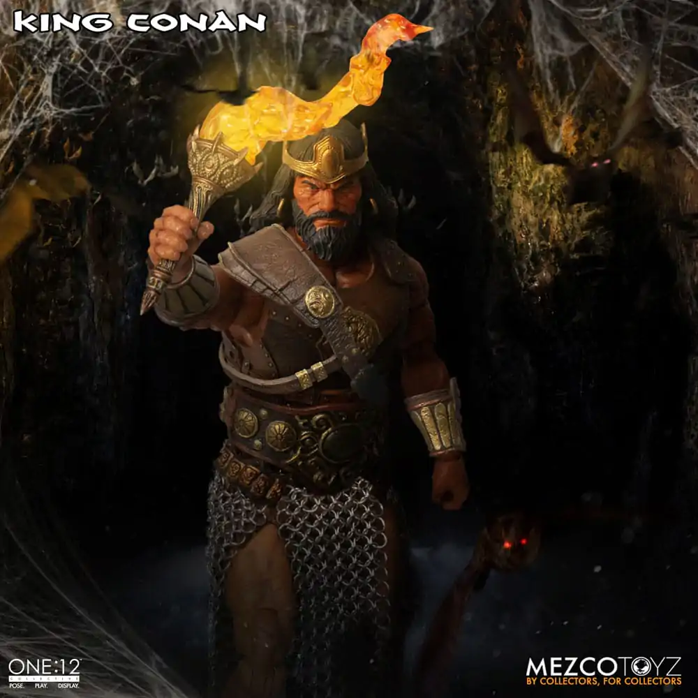 Conan the Barbarian 1/12 King Conan akciófigura 17 cm termékfotó