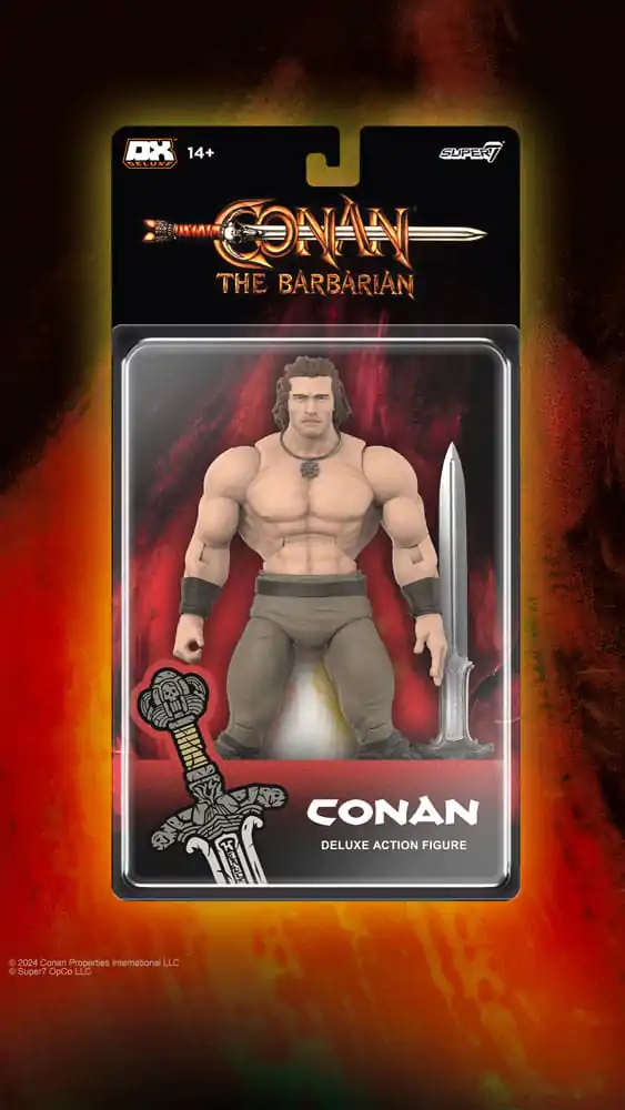 Conan the Barbarian 1982 Deluxe Conan Iconic Pose akciófigura 18 cm termékfotó