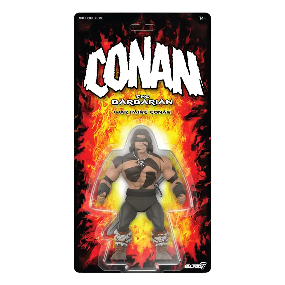 Conan the Barbarian 1982 Vintage Collection Wave 1 Conan Warpaint Ver. akciófigura 14 cm termékfotó