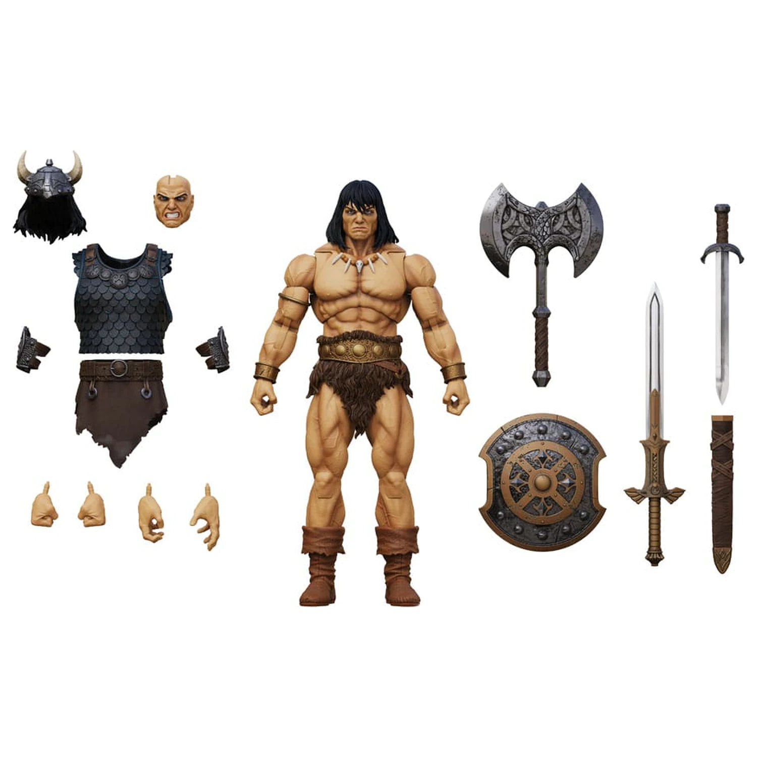 Conan the Barbarian Epic H.A.C.K.S. akciófigura 1/12 Conan: Reaver of the Black Coast termékfotó