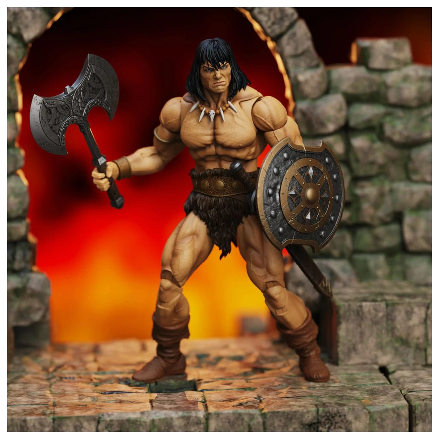 Conan the Barbarian Epic H.A.C.K.S. akciófigura 1/12 Conan: Reaver of the Black Coast termékfotó