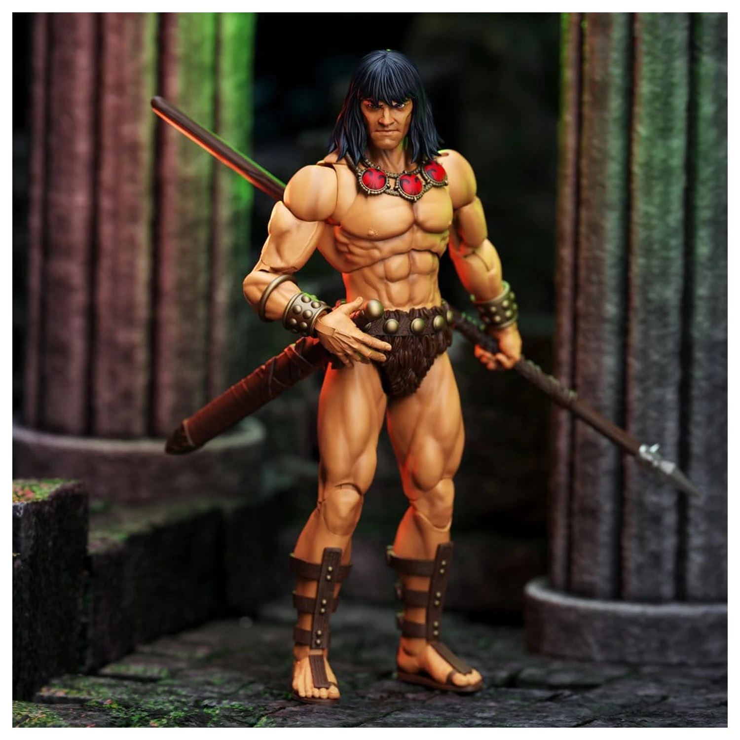 Conan the Barbarian Epic H.A.C.K.S. akciófigurák The Tower of the Elephant Set: Young Conan and Yag Kosha termékfotó