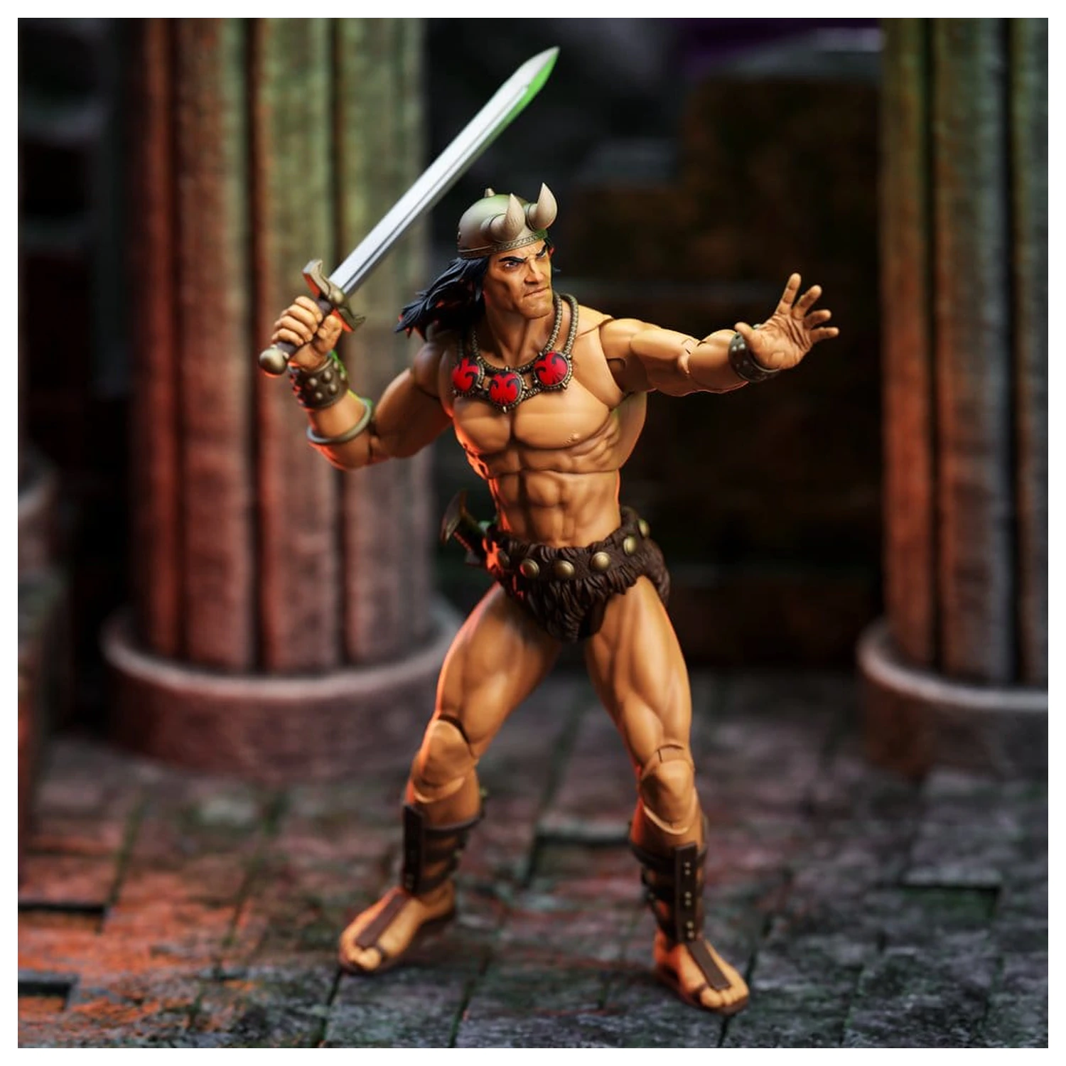 Conan the Barbarian Epic H.A.C.K.S. akciófigurák The Tower of the Elephant Set: Young Conan and Yag Kosha termékfotó
