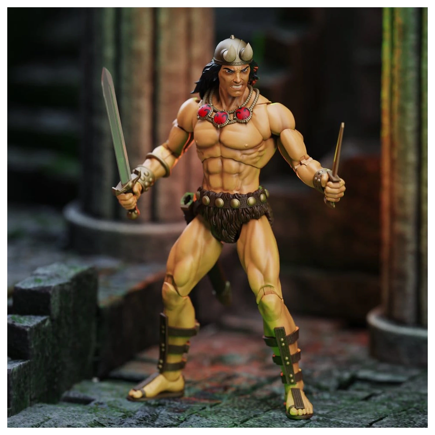 Conan the Barbarian Epic H.A.C.K.S. akciófigurák The Tower of the Elephant Set: Young Conan and Yag Kosha termékfotó