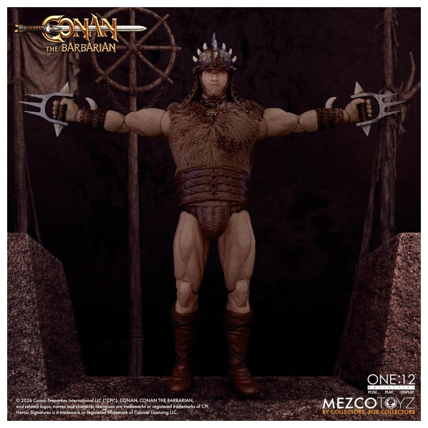 Conan the Barbarian One:12 Collective 1/12 Conan (Pit Fighter Edition) akciófigura 16 cm termékfotó
