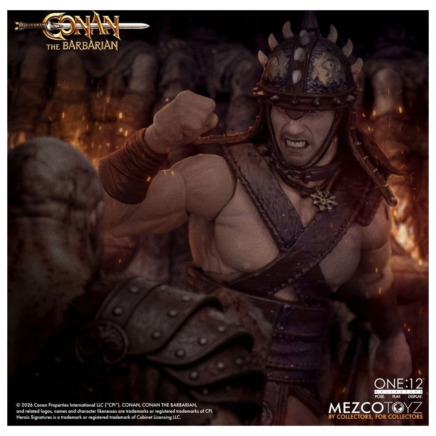 Conan the Barbarian One:12 Collective 1/12 Conan (Pit Fighter Edition) akciófigura 16 cm termékfotó