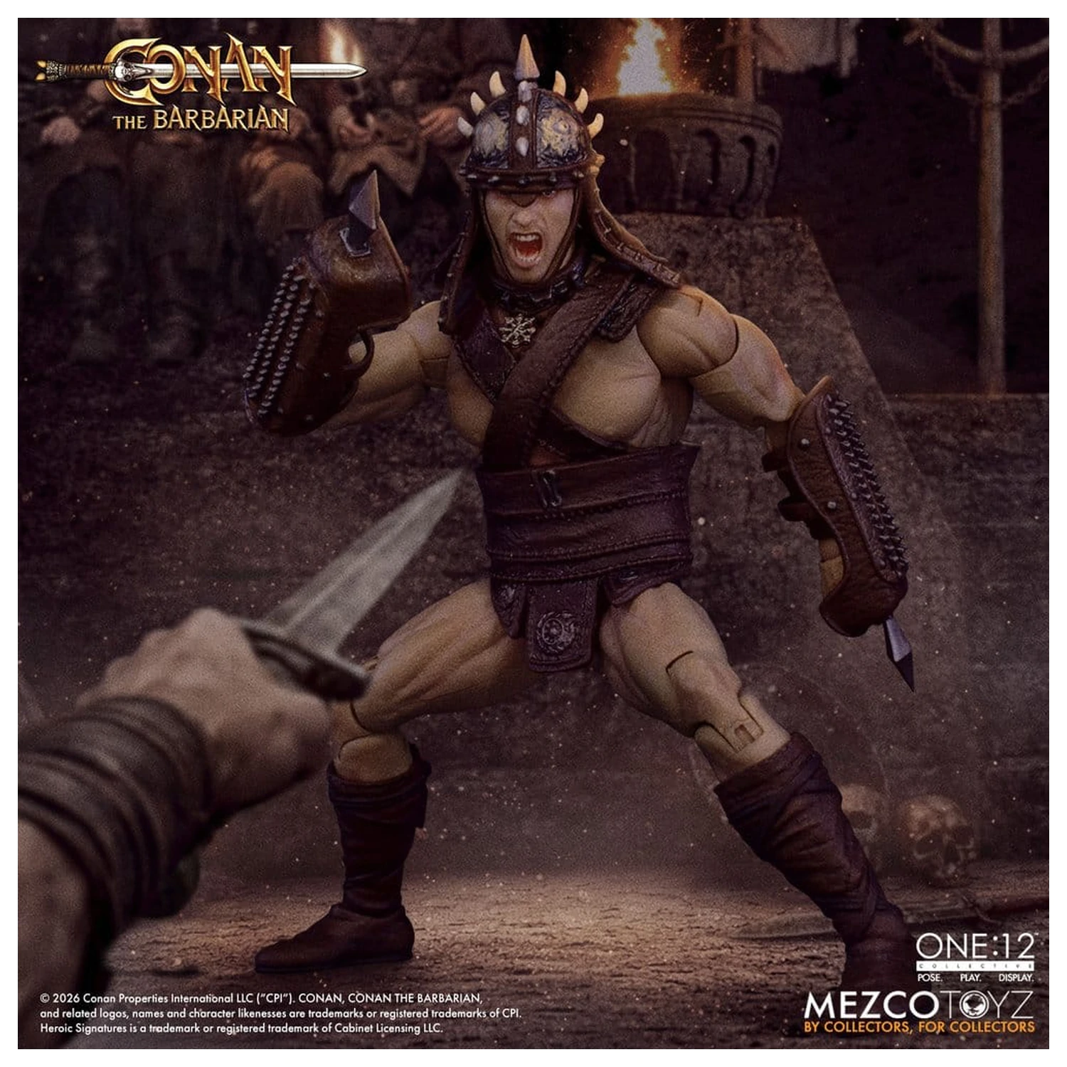 Conan the Barbarian One:12 Collective 1/12 Conan (Pit Fighter Edition) akciófigura 16 cm termékfotó