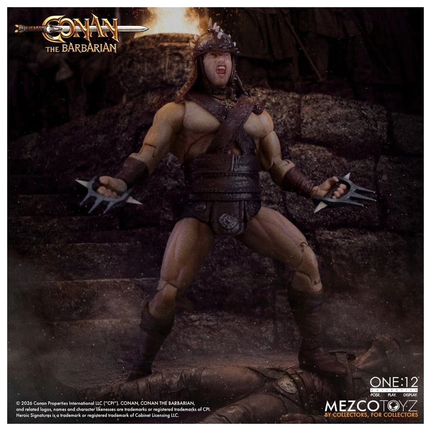 Conan the Barbarian One:12 Collective 1/12 Conan (Pit Fighter Edition) akciófigura 16 cm termékfotó