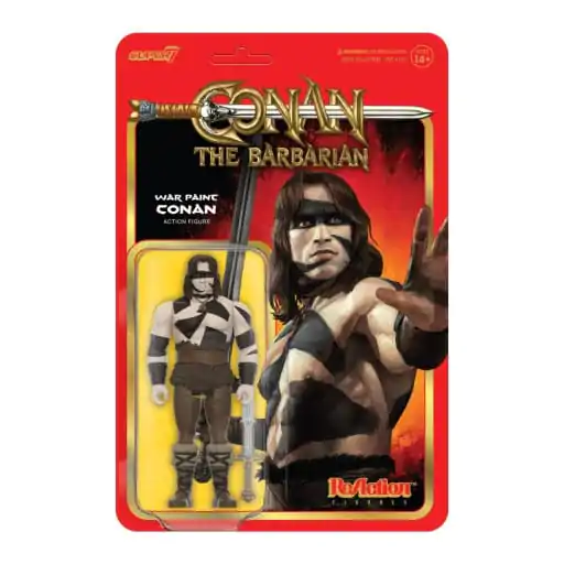 Conan The Barbarian ReAction Action Figure Wave 02 Conan (War Paint) 10 cm termékfotó