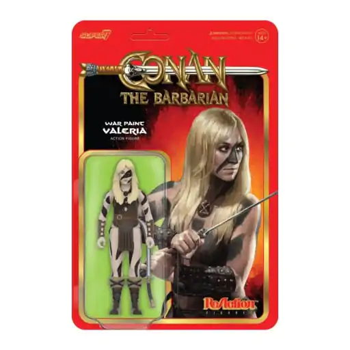 Conan The Barbarian ReAction Action Figure Wave 02 Valeria (War Paint) 10 cm termékfotó