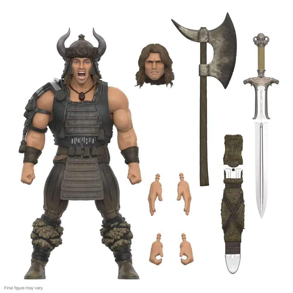 Conan the Barbarian Ultimates Conan (Battle of the Mounds) akciófigura 18 cm termékfotó