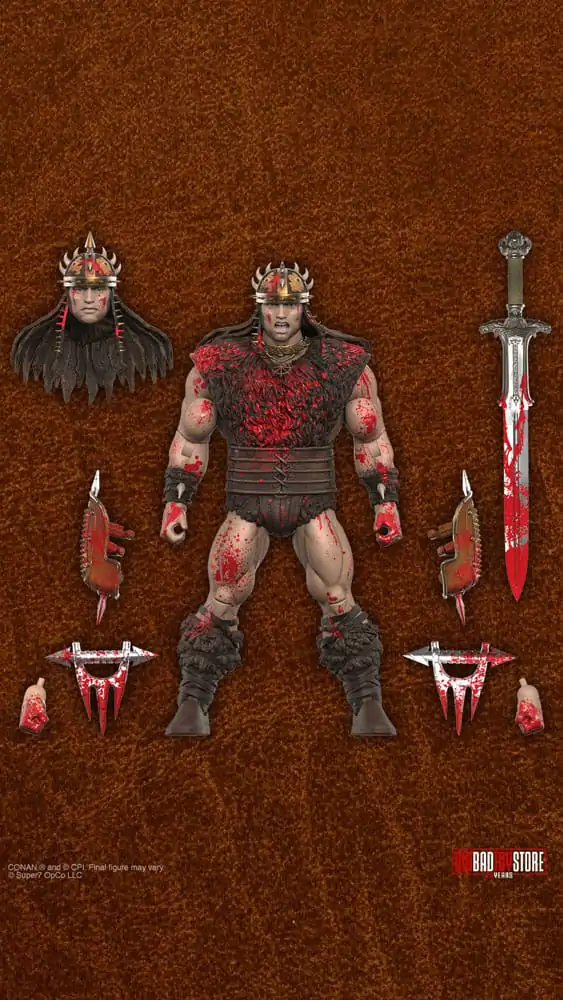 Conan the Barbarian Ultimates Conan Blood Soaked Pit Fighter akciófigura 18 cm termékfotó