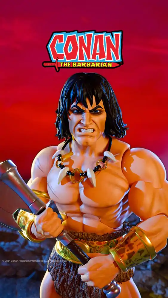 Conan the Barbarian Ultimates Conan The Barbarian akciófigura 18 cm termékfotó