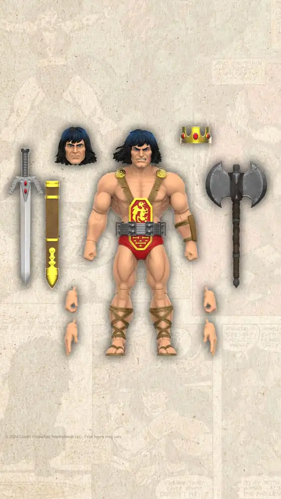 Conan the Barbarian Ultimates Kull The Conqueror akciófigura 18 cm termékfotó