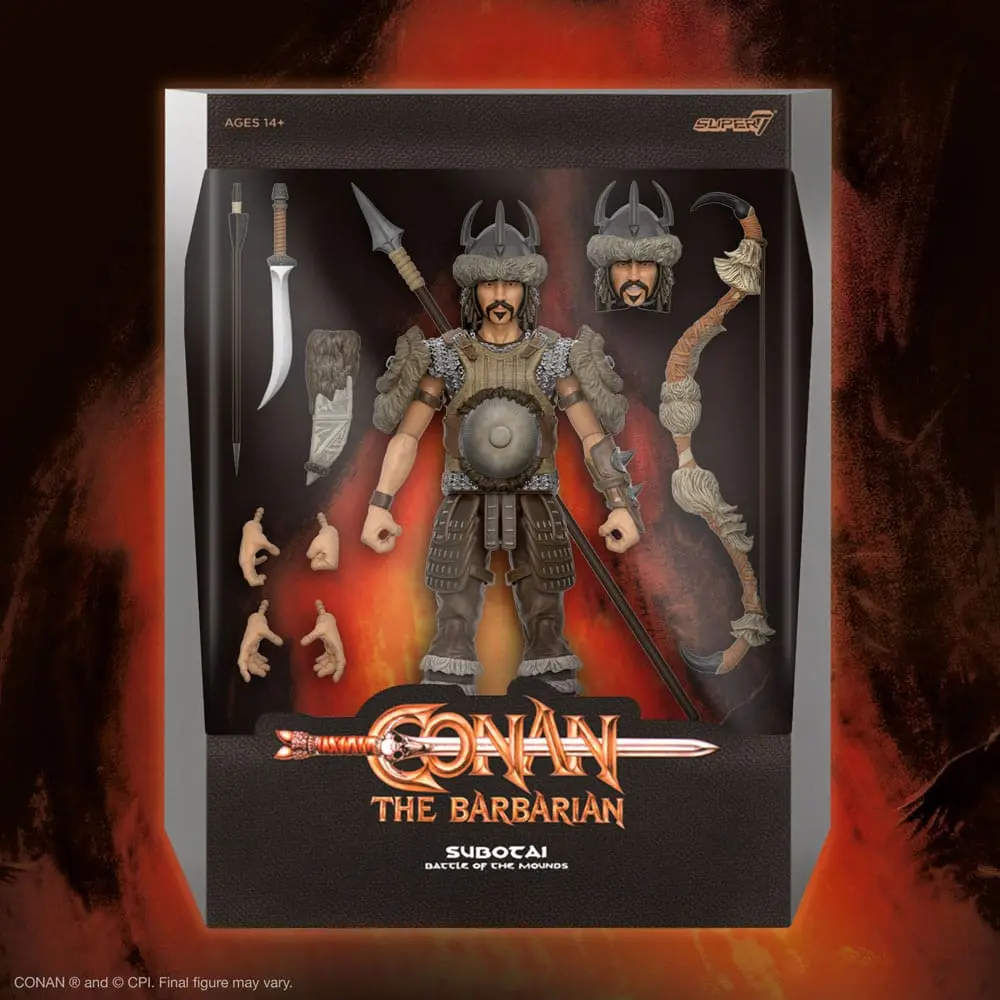 Conan the Barbarian Ultimates Subotai (Battle of the Mounds) akciófigura 18 cm termékfotó