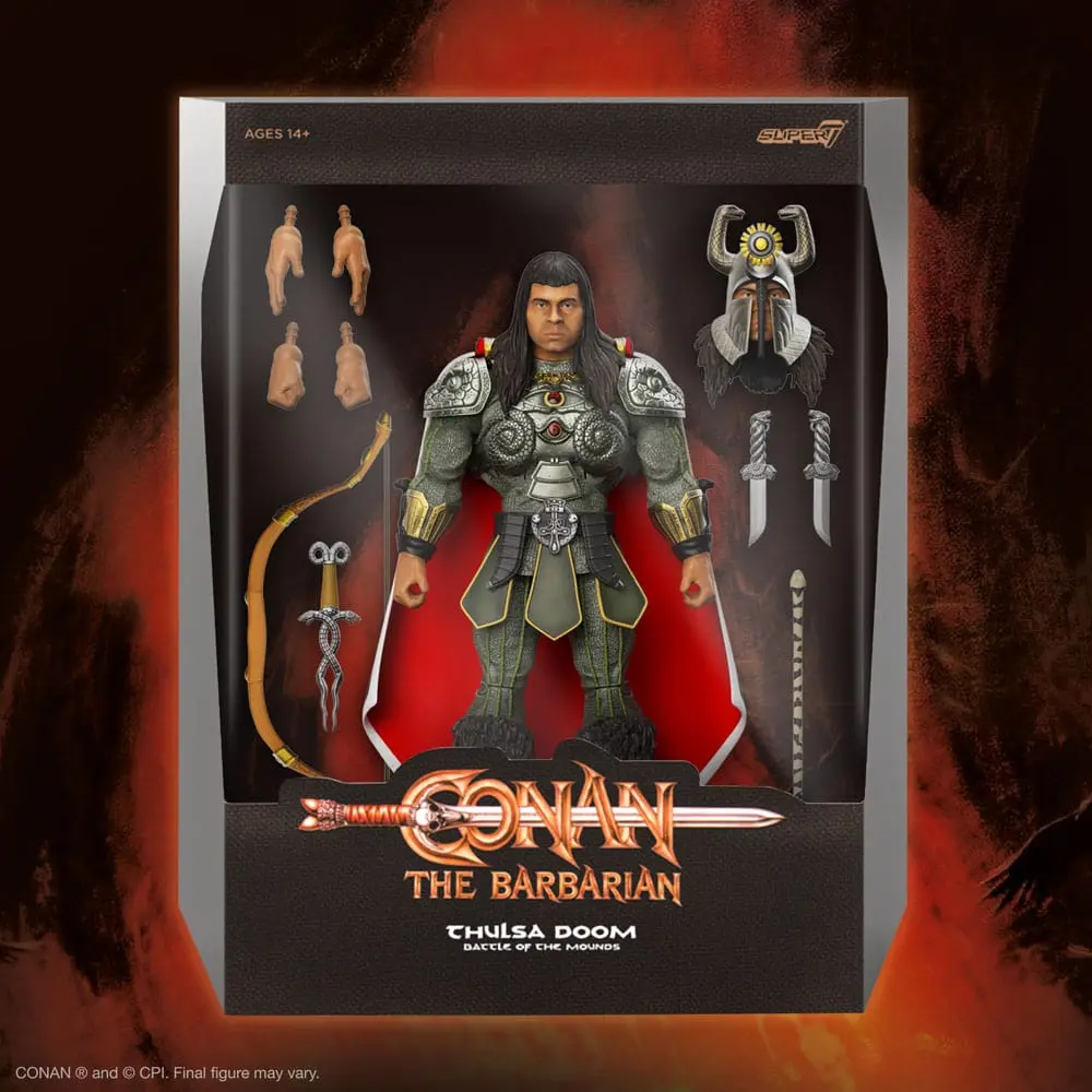 Conan the Barbarian Ultimates Thulsa Doom (Battle of the Mounds) akciófigura 18 cm termékfotó