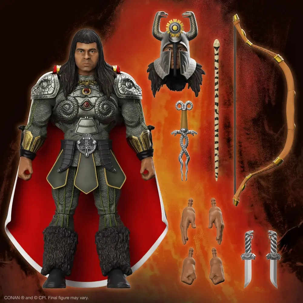 Conan the Barbarian Ultimates Thulsa Doom (Battle of the Mounds) akciófigura 18 cm termékfotó