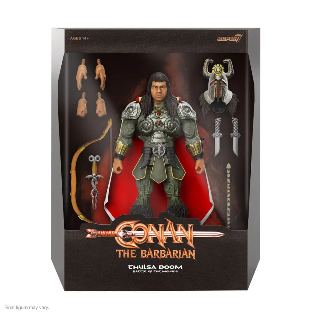 Conan the Barbarian Ultimates Thulsa Doom (Battle of the Mounds) akciófigura 18 cm termékfotó