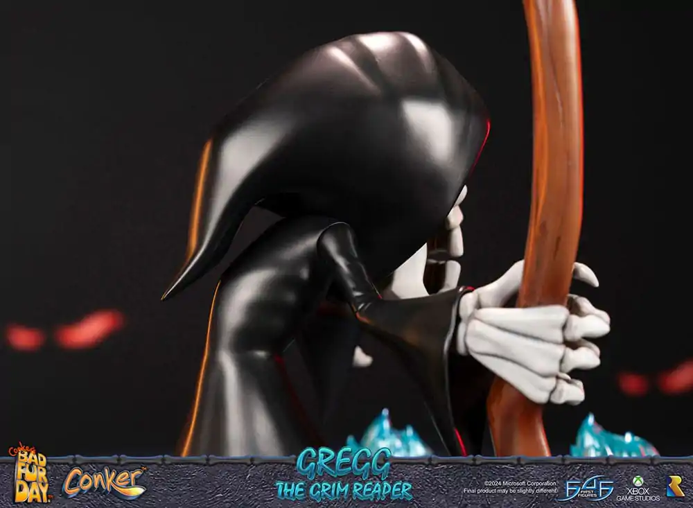Conker: Conker's Bad Fur Day Gregg the Grim Reaper szobor figura 36 cm termékfotó