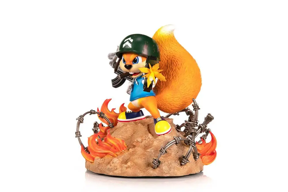 Conker: Conker's Bad Fur Day Soldier Conker szobor figura 33 cm termékfotó