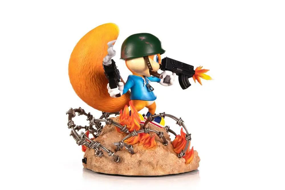 Conker: Conker's Bad Fur Day Soldier Conker szobor figura 33 cm termékfotó