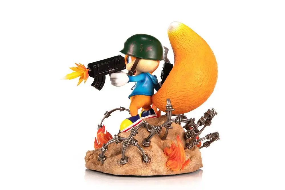 Conker: Conker's Bad Fur Day Soldier Conker szobor figura 33 cm termékfotó