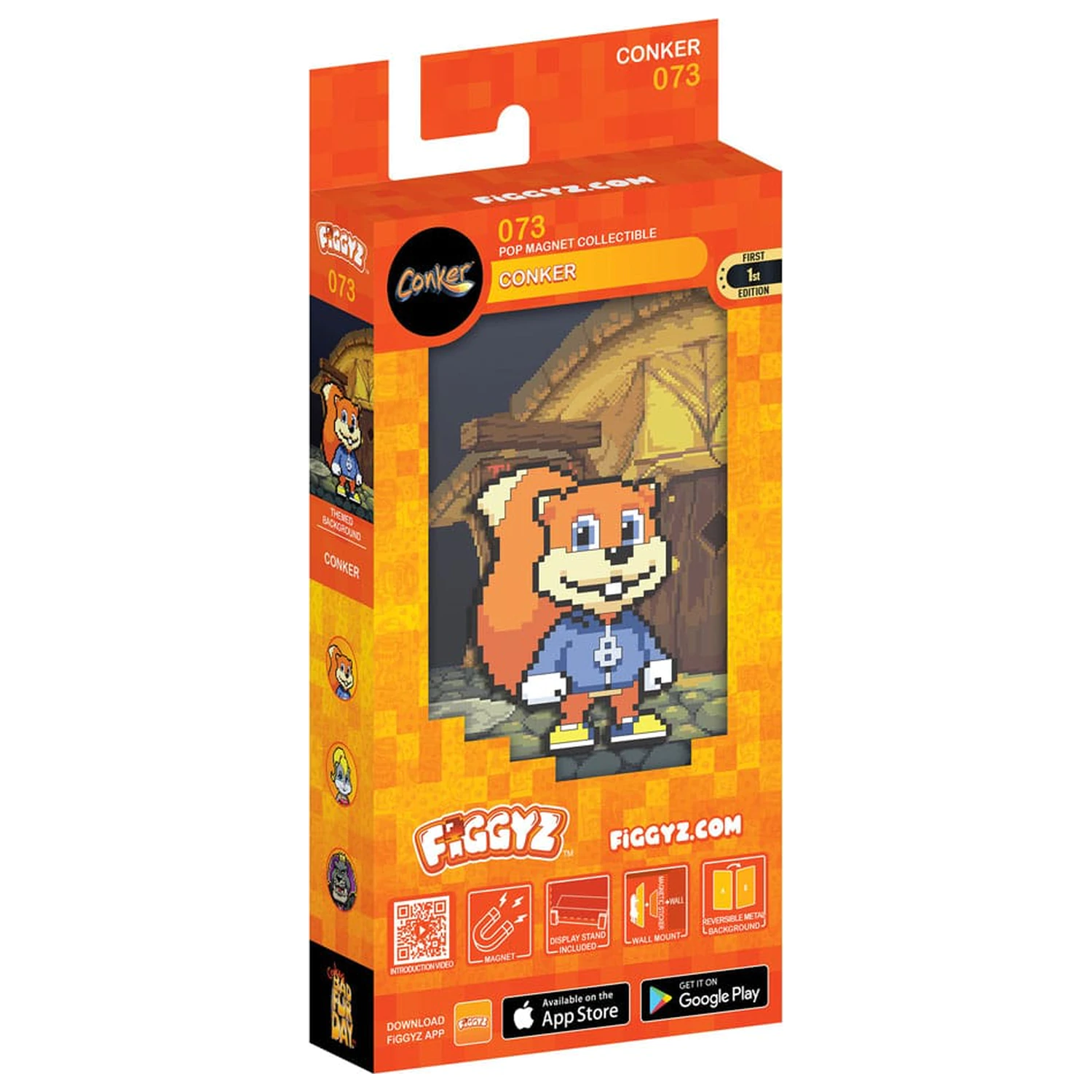 Conker's Bad Fur Day FiGGYZ gyűjthető hűtőmágnes Conker 11 cm termékfotó