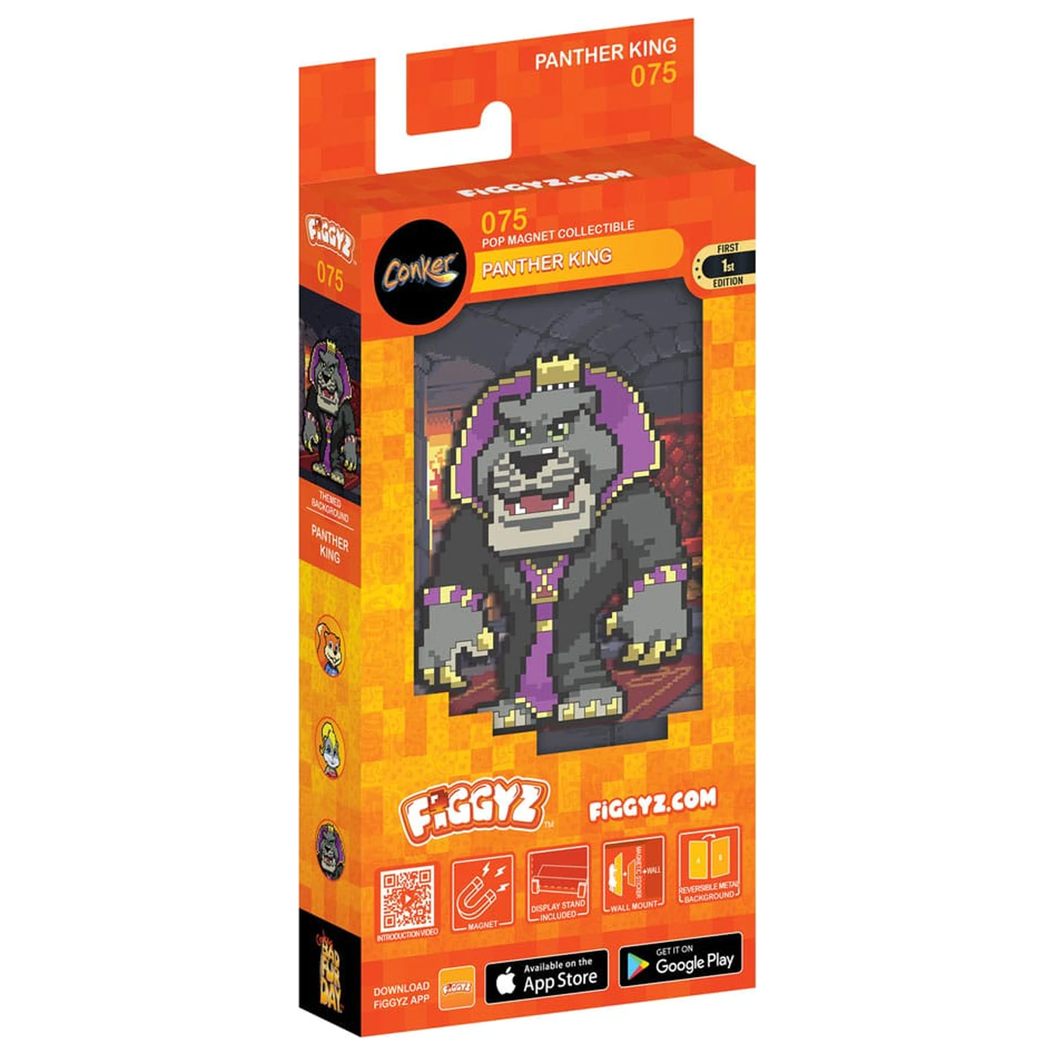 Conker's Bad Fur Day FiGGYZ gyűjthető hűtőmágnes Panther King 11 cm termékfotó
