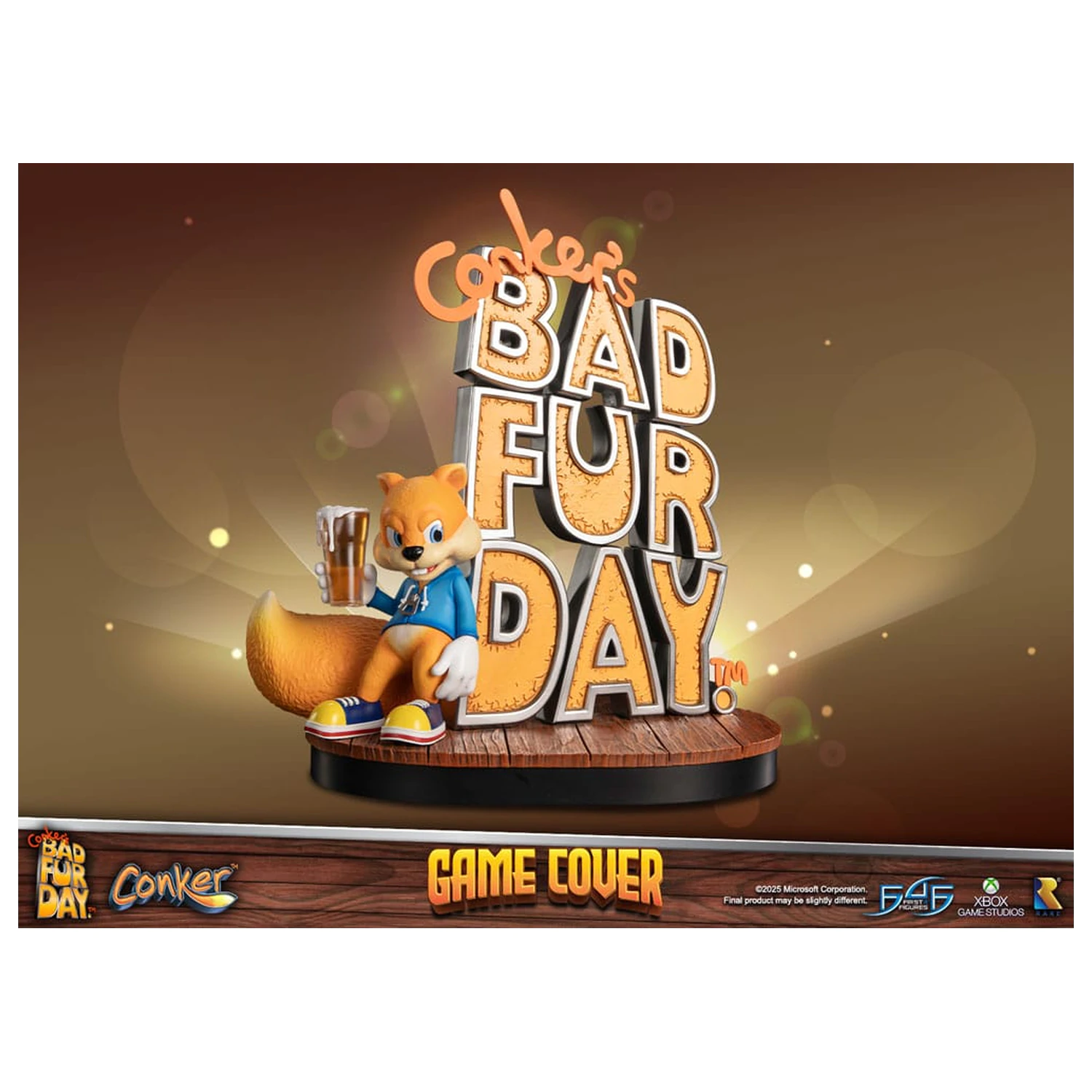 Conker´s Bad Fur Day Game Cover Exclusive Edition szobor figura 45 cm termékfotó