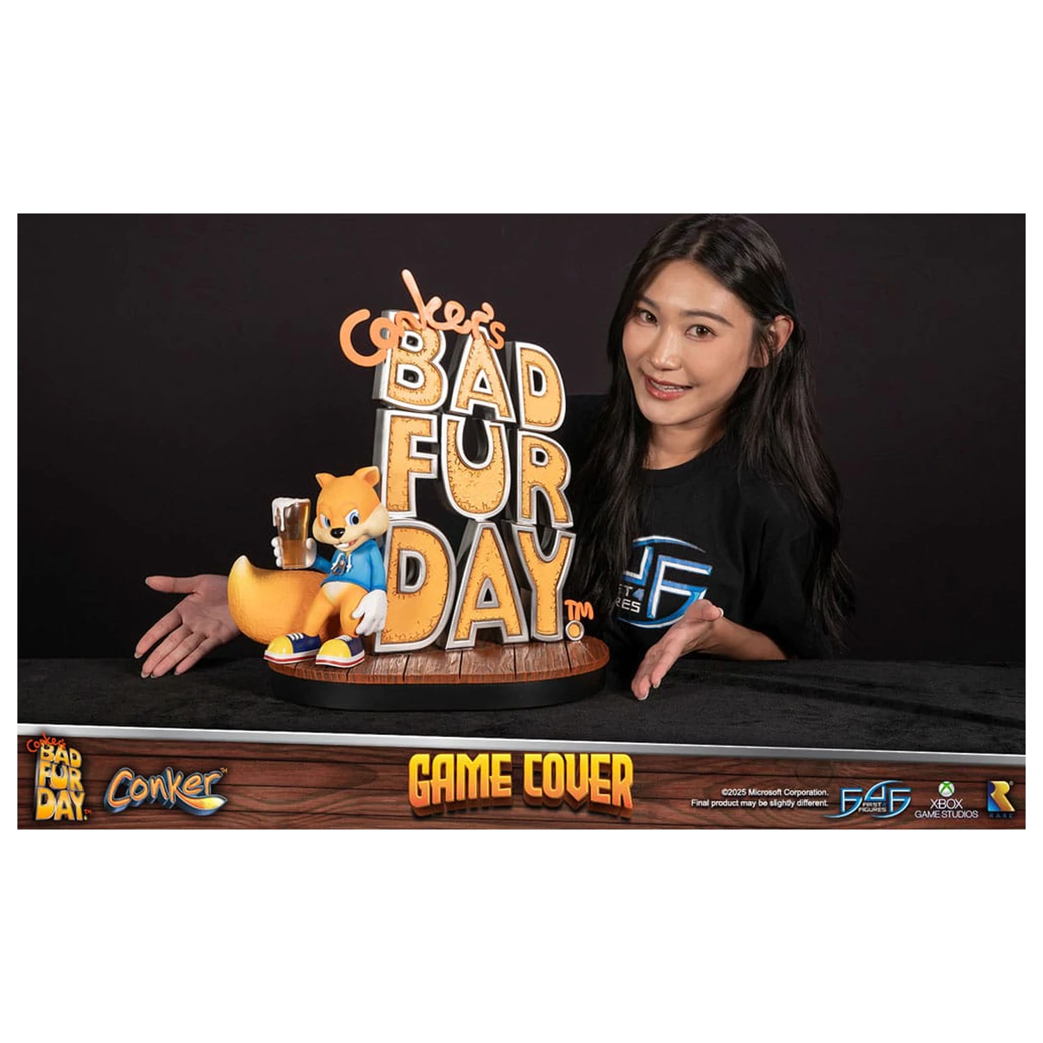 Conker´s Bad Fur Day Game Cover Exclusive Edition szobor figura 45 cm termékfotó