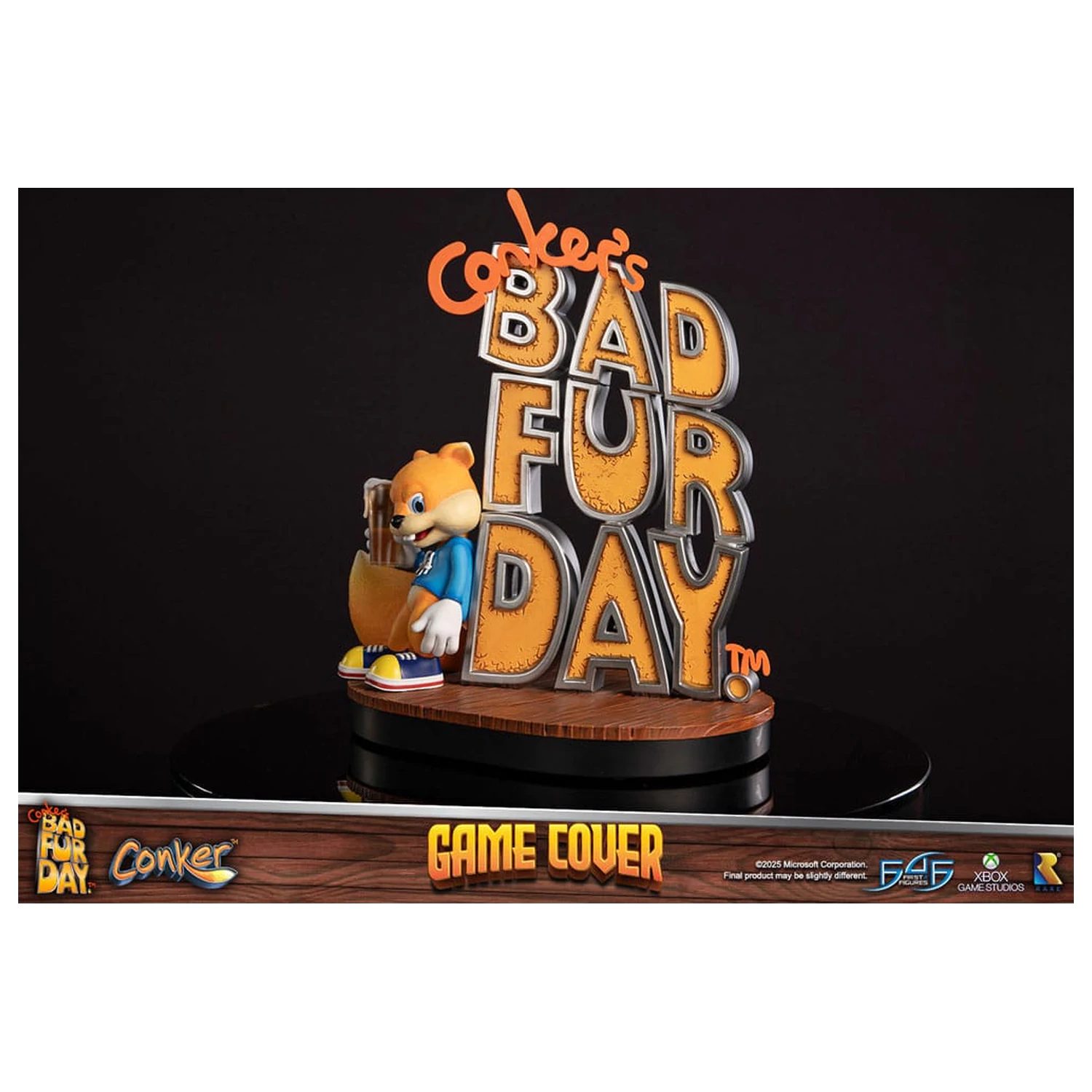 Conker´s Bad Fur Day Game Cover Exclusive Edition szobor figura 45 cm termékfotó