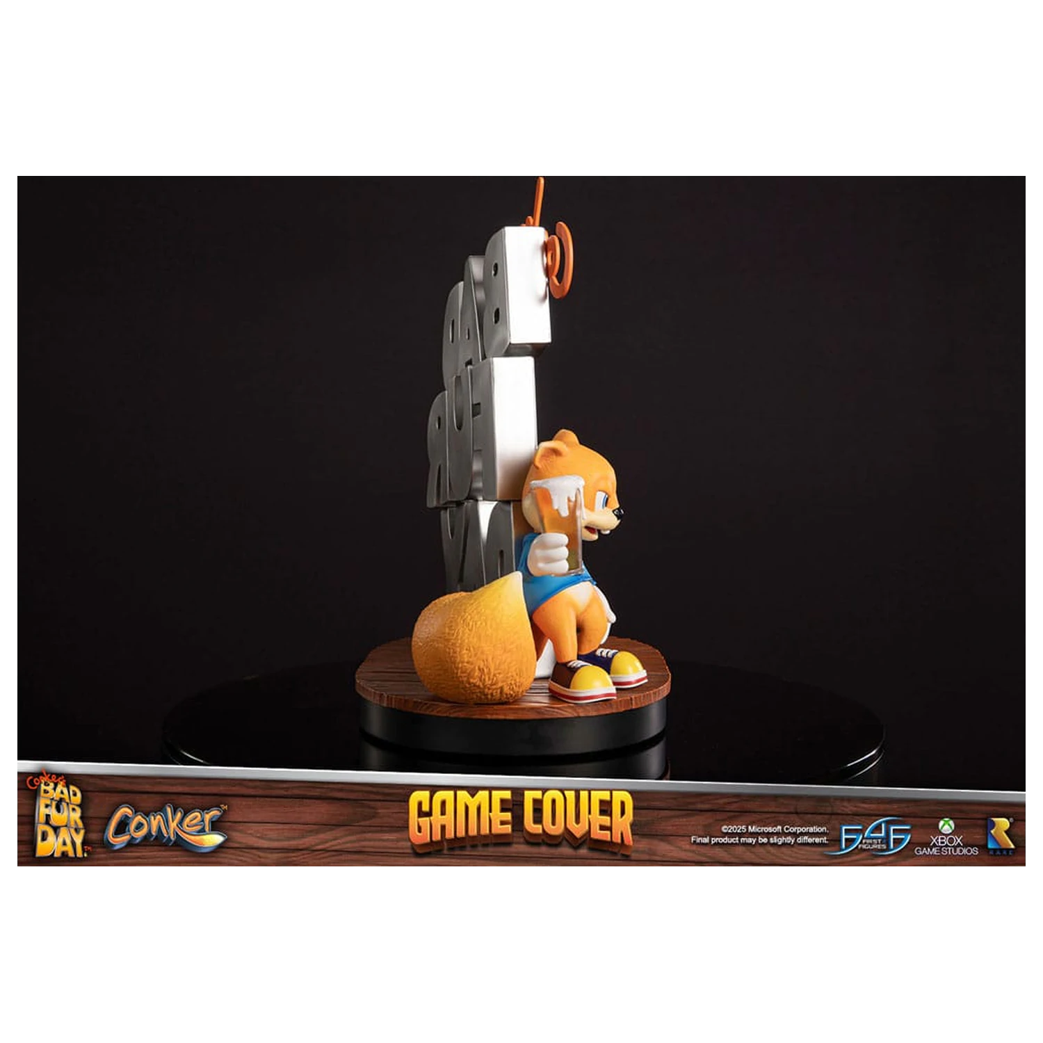 Conker´s Bad Fur Day Game Cover Exclusive Edition szobor figura 45 cm termékfotó