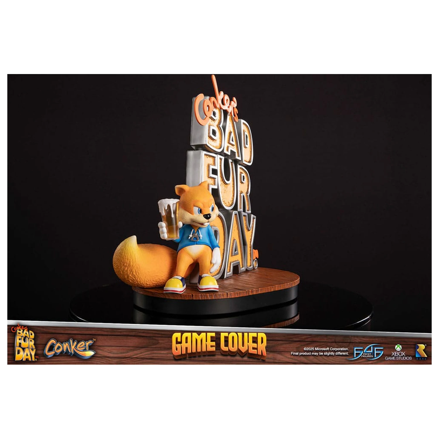 Conker´s Bad Fur Day Game Cover Exclusive Edition szobor figura 45 cm termékfotó