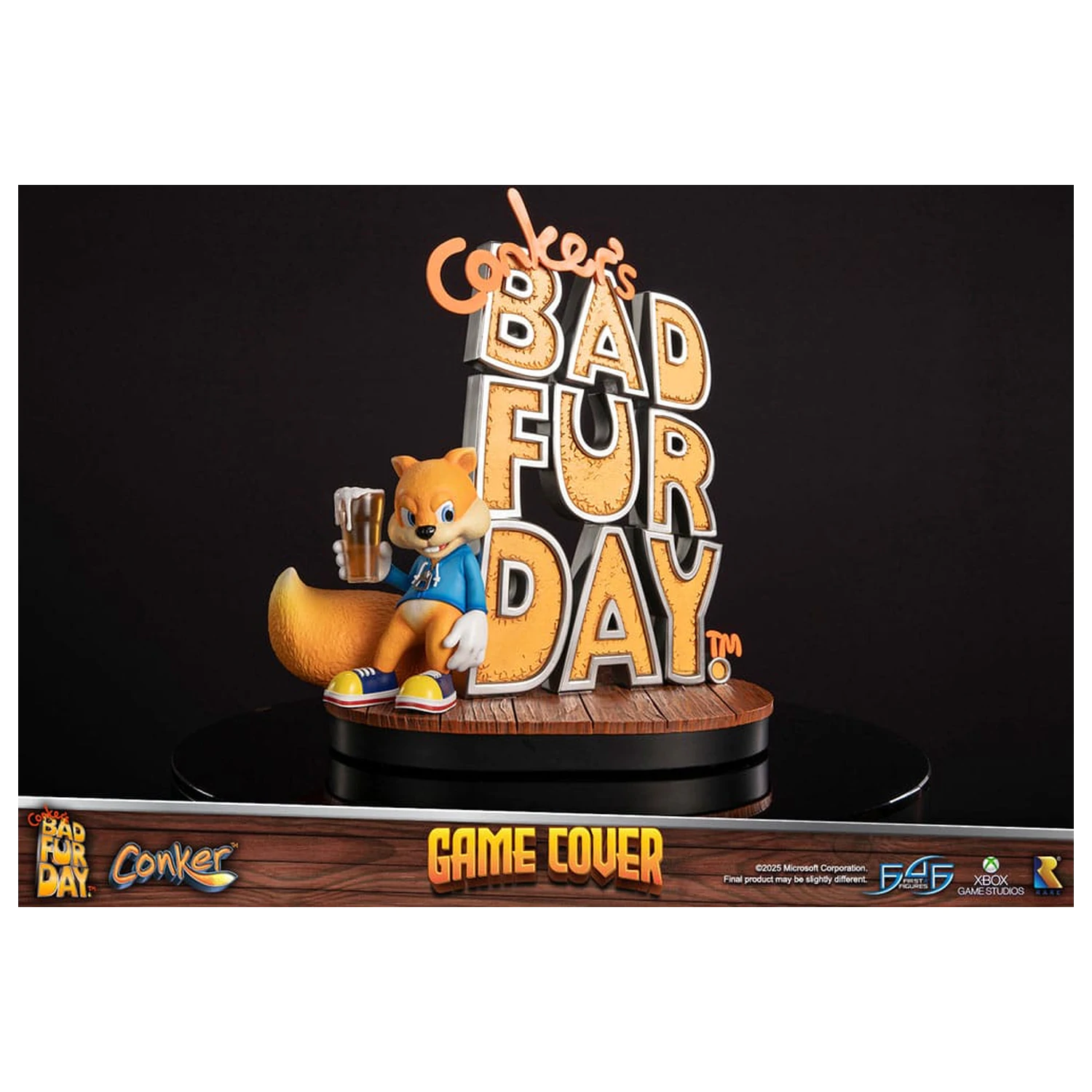 Conker´s Bad Fur Day Game Cover Exclusive Edition szobor figura 45 cm termékfotó